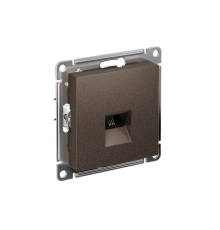 AtlasDesign Мокко Розетка телефонная RJ11, механизм  ATN000681  SE