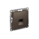 AtlasDesign Мокко Розетка телефонная RJ11, механизм  ATN000681  SE