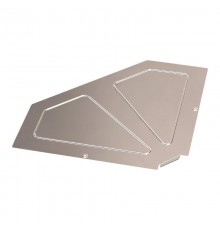 Крышка угла горизонтального 90 градусов Стандарт INOX (AISI 409) 600  PR16.3582  Промрукав