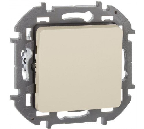 Inspiria Слоновая кость Переключатель перекрёстный 1-клавишный 10АХ 250В винтовые зажимы  673581  Legrand
