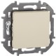 Inspiria Слоновая кость Переключатель перекрёстный 1-клавишный 10АХ 250В винтовые зажимы  673581  Legrand