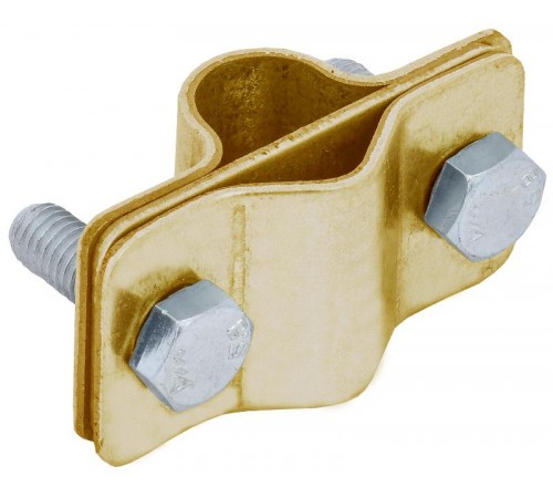 Зажим соед. паралл. пруток-стержень латунь  ZCC94-40-1-18  IEK
