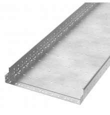 Лоток перфорированный Профи INOX (AISI 304) 600х100x3000 (1,5 мм) (6 м/уп)  PR16.13298  Промрукав