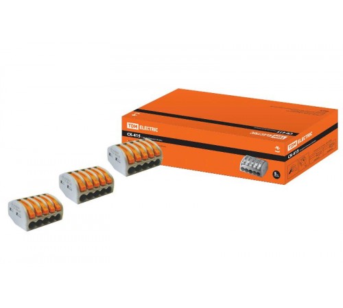 Соединительная клемма СК-415 (2,5мм2)   SQ0527-0003  TDM