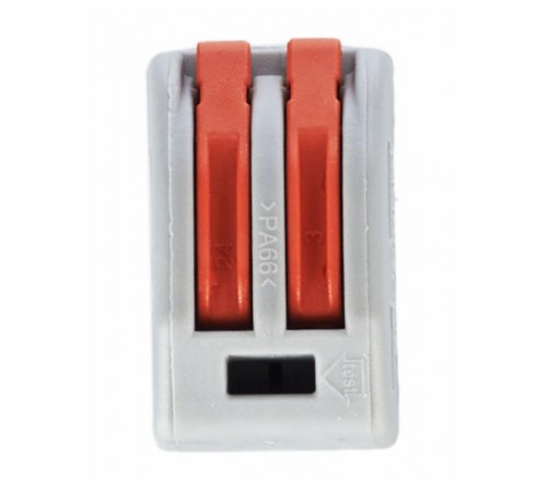 Строительно-монтажная клемма СМК 222-412 многоразовая (аналог Wago 222-412)  UKZ-001-412  IEK