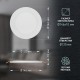 Светильник светодиодный встраиваемый downlight LED 1 9Вт 4000К белый круг  Б0017487  ЭРА