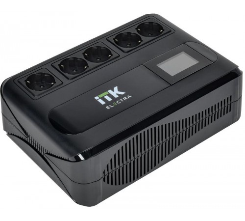 ELECTRA LT5 ИБП 800ВА/480Вт LCD с АКБ 1х9AHELT5-800VA-1-001ITK