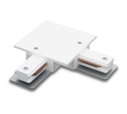 Коннектор угловой для встраиваемого шинопровода, белый, LD1005  10359  Feron