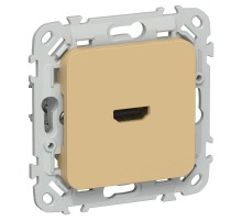 FLITE Розетка HDMI РШДМА-ФлШм шамуа  FI-H10-K89  IEK