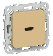 FLITE Розетка HDMI РШДМА-ФлШм шамуа  FI-H10-K89  IEK