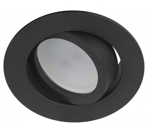 Светильник встраиваемый  алюминиевый  KL86 BK SET 5 MR16/GU5.3 черный набор 5шт  Б0070927  ЭРА