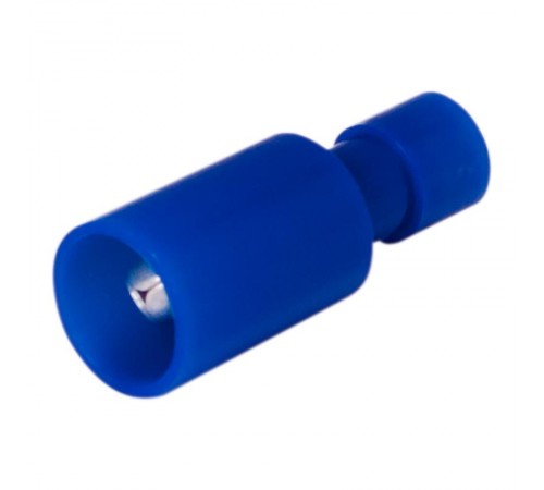 Разъем штекерный полностью изолированный штекер 4 мм 1.5-2.5 мм (РШПи-п 2.5-4/РШИп 2-5-4) синий  08-0571  REXANT