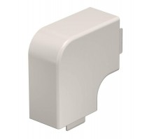 Крышка плоского угла кабельного канала WDK 40x60 мм (ПВХ,кремовый) (WDK HF40060CW)  6161308  OBO Bettermann