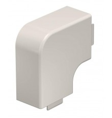 Крышка плоского угла кабельного канала WDK 40x60 мм (ПВХ,кремовый) (WDK HF40060CW)  6161308  OBO Bettermann