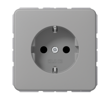 Штепсельная розетка SCHUKO 16A 250V~ с защитой от детей; центральная плата; серая  CD1520BFKIGR  Jung