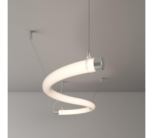 Силиконовый профиль WPH-FLEX-D40-360deg-S10-5m WHITE (Силикон)  045869   Arlight