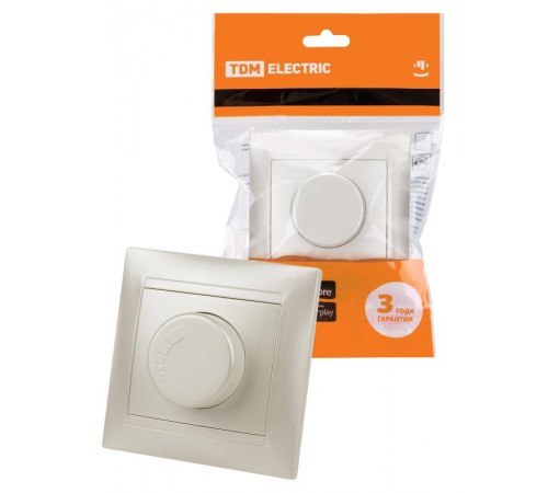 Светорегулятор RL 300 Вт перламутр "Лама"  SQ1815-0809  TDM