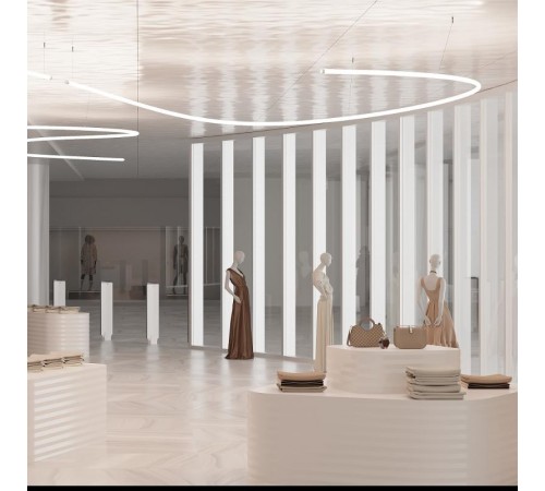 Силиконовый профиль WPH-FLEX-D40-360deg-S10-5m WHITE (Силикон)  045869   Arlight