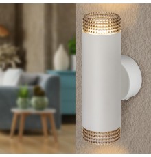 Светильник настенный  WL50 WH/BK 2*GU10 2*12Вт IP20 белый, черный  Б0061196  ЭРА