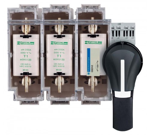 РУЧКИ ДЛЯ ФРОНТАЛЬНЫХ ВЫНОСНЫХ РУКОЯТОК IP65.ЧЕРНЫЙ/СЕРЫЙ  GS2AH530  Schneider Electric