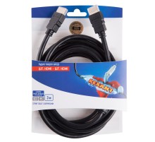 Шнур HDMI - HDMI gold 3М с ферритами  06-3102  REXANT