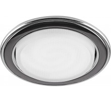 Светильник потолочный встраиваемый под лампу GX53 DL53 15W 230V GX53, без лампы, двухцветный титан-хром  29481  FERON