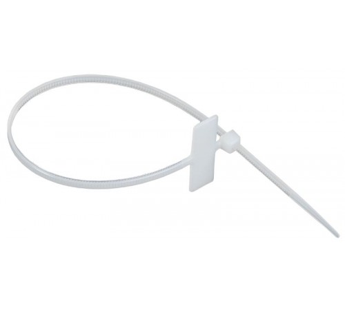 Хомут P6.6 маркерный белый 2,5х200мм  UHH14-D025-200-100-K01  IEK