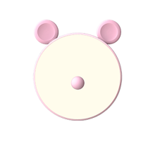 Светильник ночник настольный Qplus GTL702 5W 200lm 2700-6000K 5V Li-ion 1200mA розовый диммируемый LED 1/10/30  NN7024  Gauss