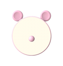 Светильник ночник настольный Qplus GTL702 5W 200lm 2700-6000K 5V Li-ion 1200mA розовый диммируемый LED 1/10/30  NN7024  Gauss