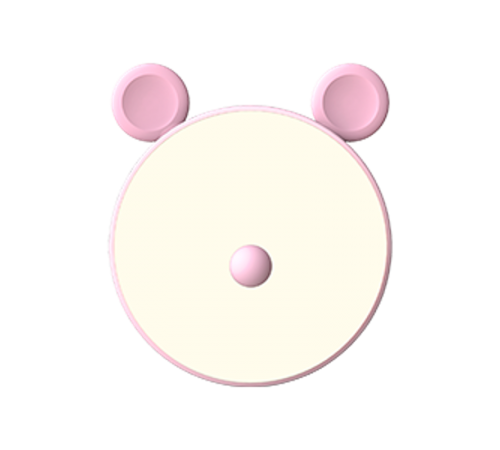 Светильник ночник настольный Qplus GTL702 5W 200lm 2700-6000K 5V Li-ion 1200mA розовый диммируемый LED 1/10/30  NN7024  Gauss