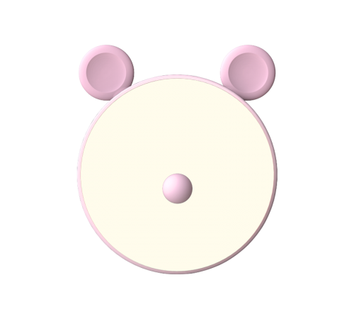 Светильник ночник настольный Qplus GTL702 5W 200lm 2700-6000K 5V Li-ion 1200mA розовый диммируемый LED 1/10/30  NN7024  Gauss