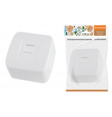 Розетка компьютерная (RJ-45) открытой установки IP20, белая "Дача" Народная  SQ1824-0011  TDM