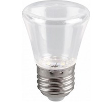 Лампа светодиодная для белт лайта LB-372 (1W) 230V E27 2700K С45 колокольчик прозрачный  25909  FERON