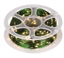 Гирлянда светодиодная   ENIN-1000G нить теплый свет 100 м 1000 microLED IP44 220В  Б0060427  ЭРА