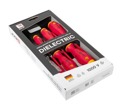 Набор диэлектрических отверток НИО-10  Professionalndo-10EKF