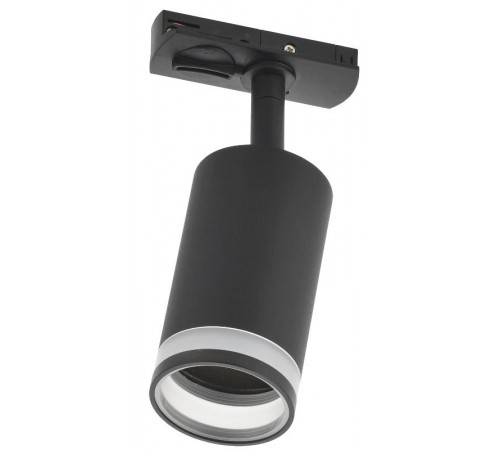 Светильник 4116 декор. трековый поворотный GU10 черный  LT-USB0-4116-GU10-1-K02  IEK