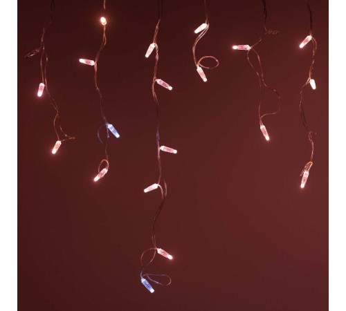 Светодиодная гирлянда ARD-EDGE-CLASSIC-2400x600-CLEAR-88LED-FLASH Rose Gold (230V, 6W) (Ardecoled, IP65)  031189  Arlight