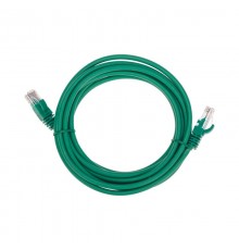 Патч-корд U/UTP, CAT 5e, RJ45-RJ45, 26AWG, LSZH, зеленый, 3м REXANT  02-0106-3  REXANT