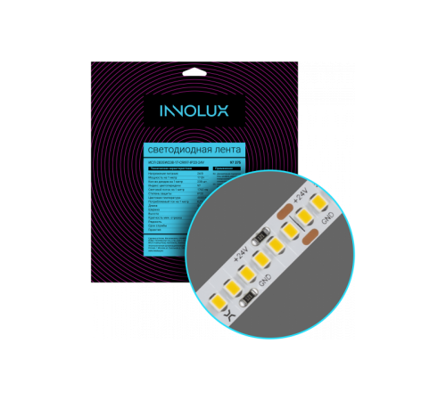 Лента светодиодная  97 375 ИСЛ-2835W238-17-CRI97-IP20-24V  97375  INNOLUX