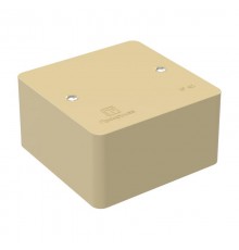 Коробка универсальная для кабель-канала безгалогенная (HF) сосна 85х85х45 (152шт/кор) IP42  40-0460-1001  Промрукав