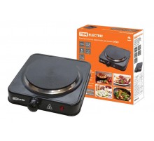 Электроплитка одноконф. ЭПД1 230 В, 1 кВт, диск, черная,  SQ2504-0014  TDM