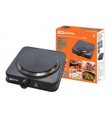 Электроплитка одноконф. ЭПД1 230 В, 1 кВт, диск, черная,  SQ2504-0014  TDM