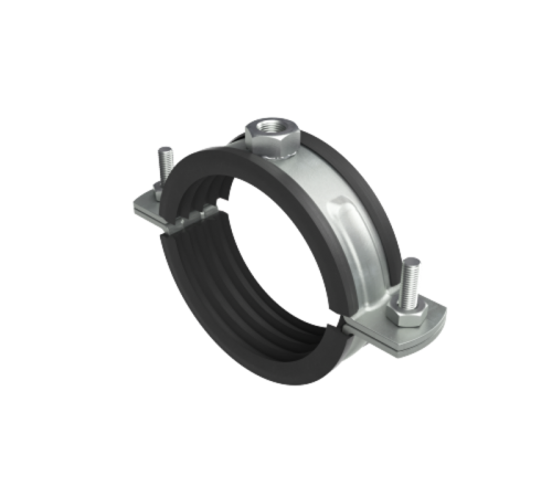 Хомут для высоких нагрузок с изоляцией с гайкой М16 для труб d 6"  BHH21600  DKC