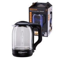 Электрический чайник "Нептун", стекло, 1,8 л, 1800 Вт, черный,  SQ4001-0001  TDM
