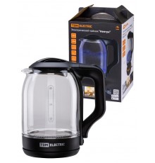 Электрический чайник "Нептун", стекло, 1,8 л, 1800 Вт, черный,  SQ4001-0001  TDM