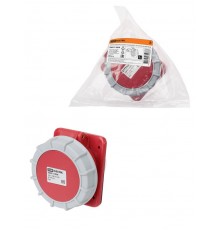 Розетка скрытой установки угловая IP67 16А 3Р+РЕ+N 380В  SQ0611-0058  TDM
