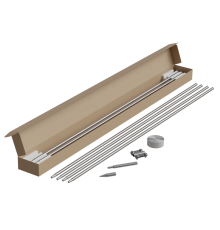 Комплект заземления из 6 стержней D=20 мм L=9 м безмуфтовый (конус Морзе) HD  KTZ-D20-L9 HD  КМ - профиль