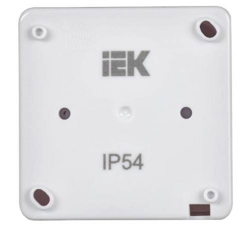 ГЕРМЕС PLUS белый Выключатель 1-клавишный О/У IP54 ВС20-1-0-ГПБ  EVMP10-K01-10-54-EC  IEK