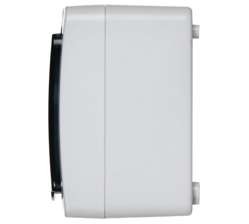 ГЕРМЕС PLUS дымчатый Розетка 1-местная О/У с/з с крышкой РСб20-3-ГПБд IP54  ERMP12-K03-16-54-EC  IEK