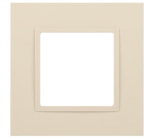 Рамка для розеток и выключателей Elegance 14-5011-02 Classic, на 1 пост, сл.кость  Б0060572  ЭРА